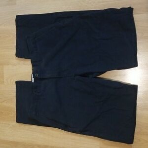 Old Navy classic khakis mens pants black 33x36 EUC